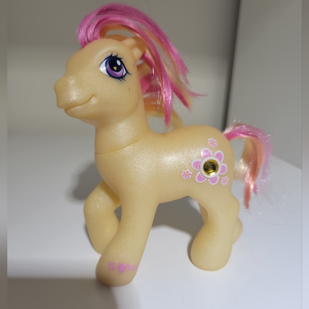 My Little Pony G3 - Gem Blossom - Jewel Ponies Friendship Ball  With Haircut